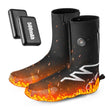 ROCKBROS Beheizte Überschuhe Winter Fahrrad Schuhüberzieher für DamenHerren