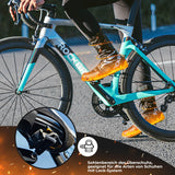 ROCKBROS Beheizte Überschuhe Winter Fahrrad Schuhüberzieher für DamenHerren