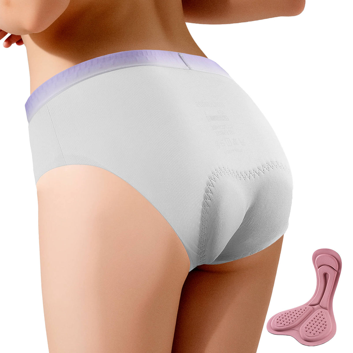 ROCKBROS Damen Radunterhose Gepolsterte Radsportunterwäsche Elastisch – ROCKBROS-DE