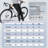 ROCKBROS Damen Winter Fahrradhose Lang Gepolstert Elastisch Atmungsaktiv