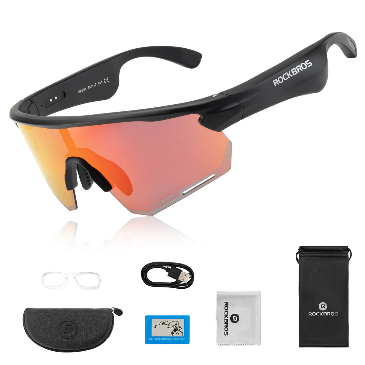 selbsttönende fahrradbrille test Smarte Elektronische Fahrradbrille – ROCKBROS-DE