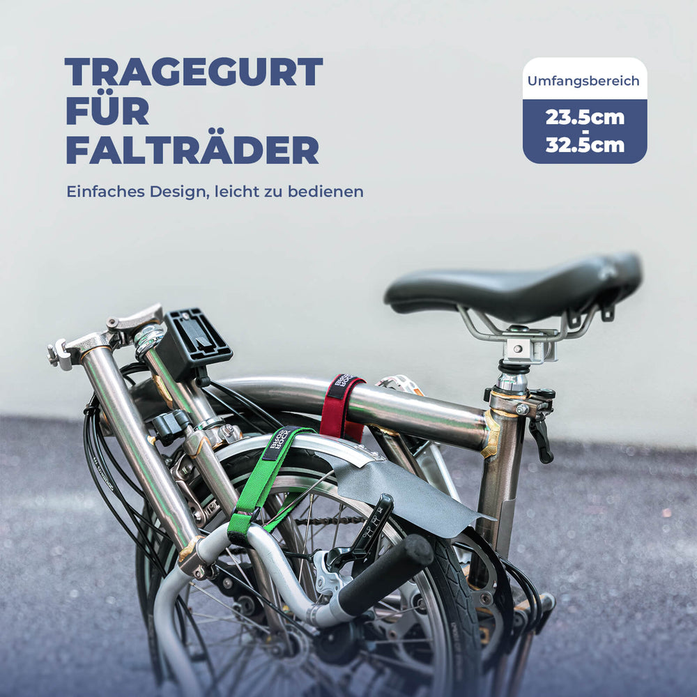ROCKBROS Fahrrad-Stabilisator-Gurte Hosenband mit Klettverschluss Universell für Brompton Fahrrad