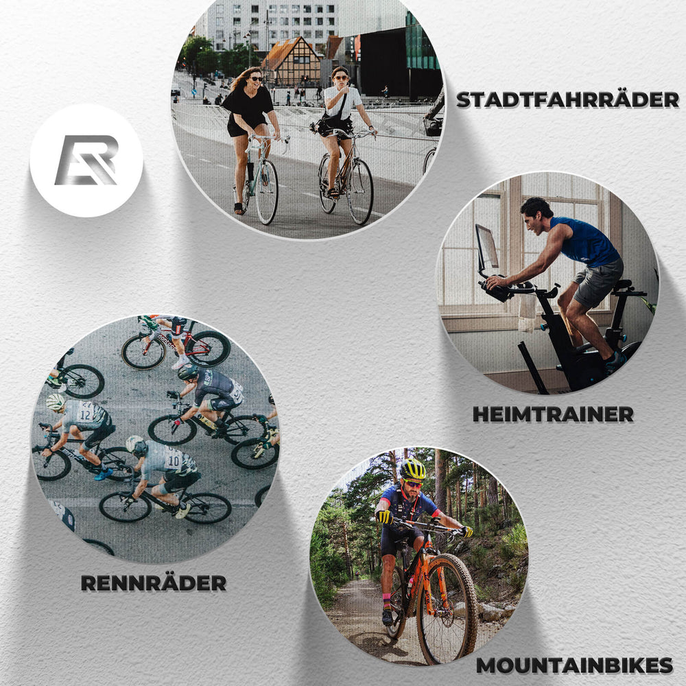 ROCKBROS Fahrrad Aufblasbarer Sattelbezug Gepolstert mit Überzug