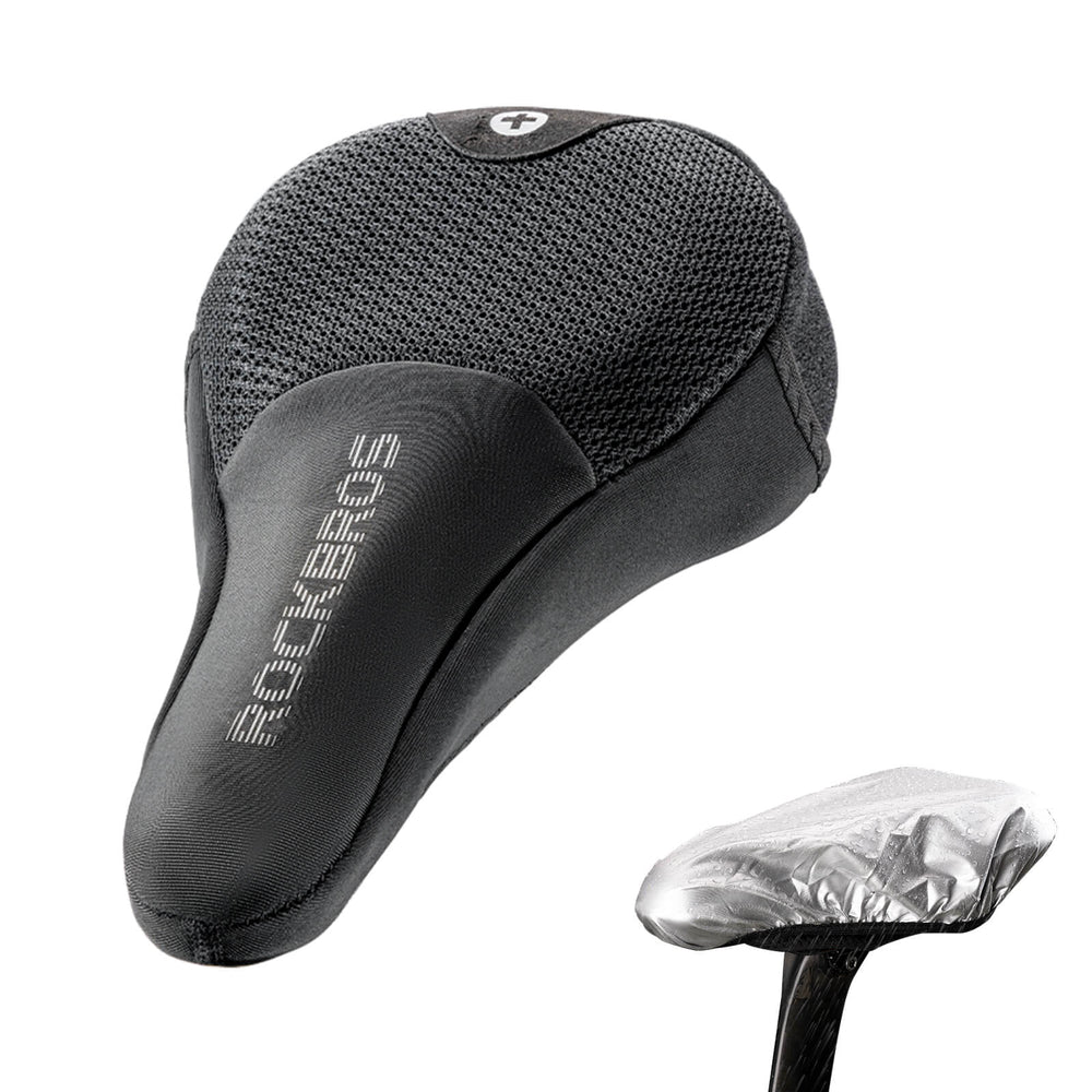 ROCKBROS Fahrrad Aufblasbarer Sattelbezug Gepolstert mit Überzug