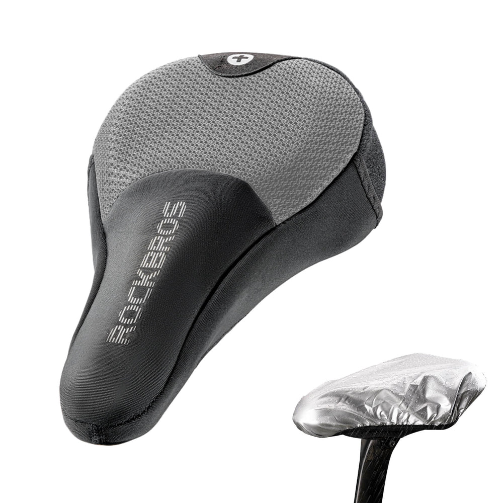 ROCKBROS Fahrrad Aufblasbarer Sattelbezug Gepolstert mit Überzug