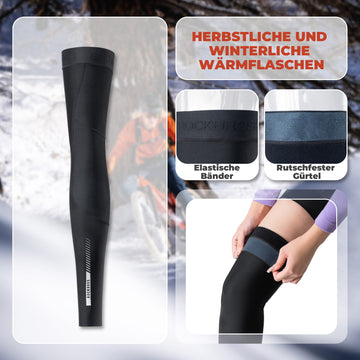 beinlinge herren rennrad ROCKBROS Fahrrad Beinlinge Warm Rutschfeste Winter Knieschützer Unisex –  ROCKBROS-DE