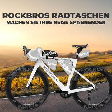 oberrohrtaschen rennrad ROCKBROS Fahrrad Fahrradtasche Oberrohrtasche 0,8L