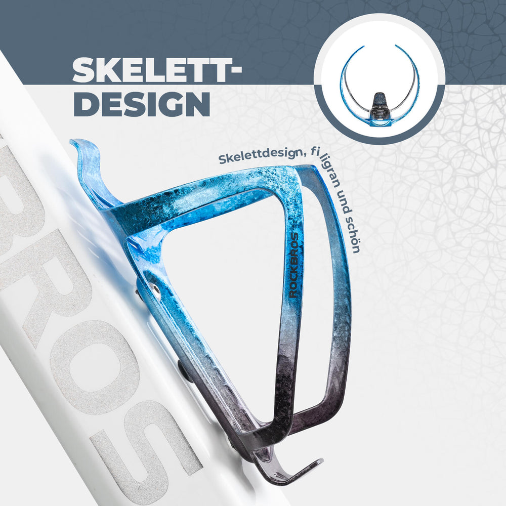 ROCKBROS Fahrrad Flaschenhalter Getränkehalter Robust aus Alu Leicht