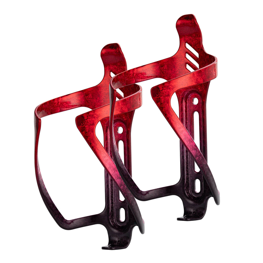 ROCKBROS Fahrrad Flaschenhalter Getränkehalter Robust aus Alu Leicht - Rot-Schwarz