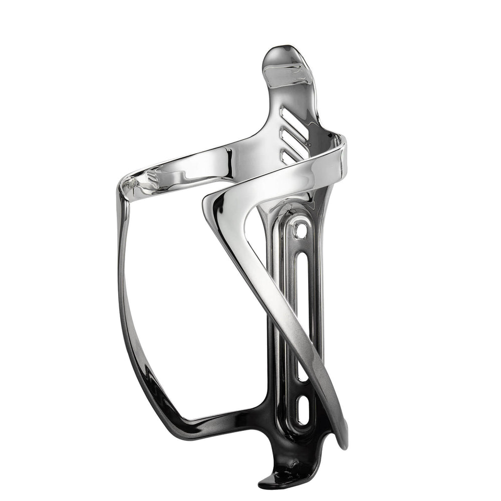 ROCKBROS Fahrrad Flaschenhalter Getränkehalter Robust aus Alu Leicht - Silber-Schwarz