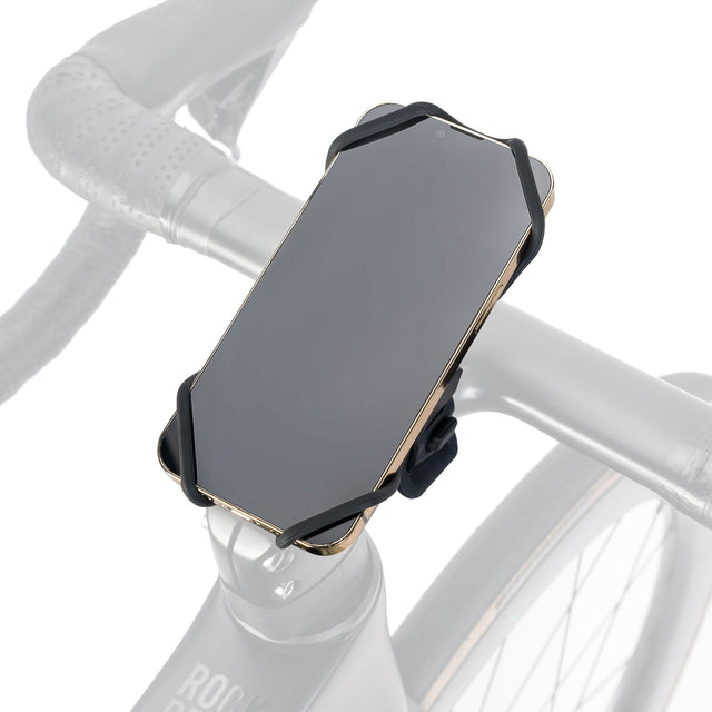 ROCKBROS Fahrrad Handyhalterung Stoßdämpfend Kratzfest für 4"-7" Handy