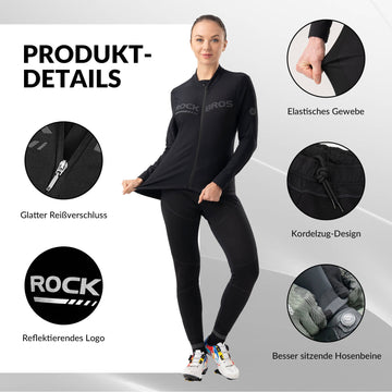 fahrradbekleidung thermo ROCKBROS Fahrrad Jacke & Hose Winter Anzug Sportlich Fahrradbekleidung –  ROCKBROS-DE