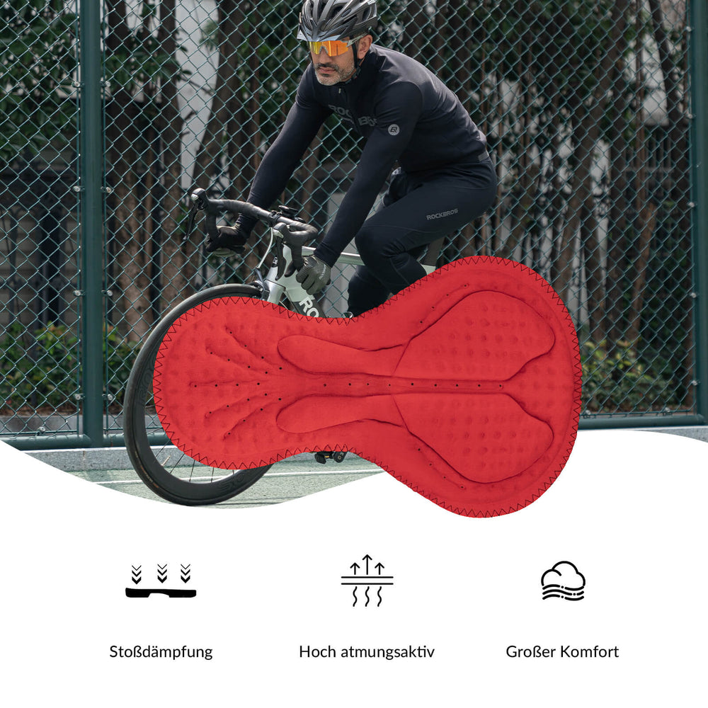 ROCKBROS Fahrrad Jacke & Hose Winter Anzug Sportlich Fahrradbekleidung