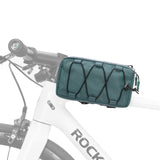 ROCKBROS Fahrrad Oberrohrtasche Rahmentasche mit Schultergurt-Cyanblau