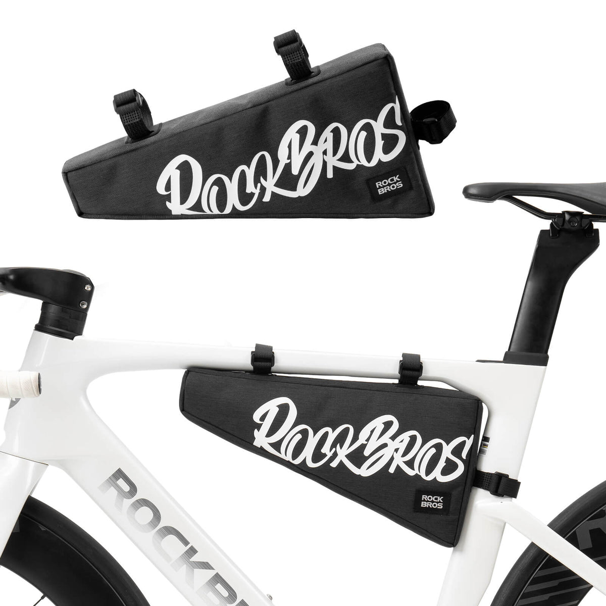 ROCKBROS Rahmentasche Dreieckstasche Wasserabweisend 1,9 L