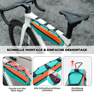 fahrrad rahmentasche für damenrad ROCKBROS Fahrrad Rahmentasche Dreiecktasche Kratzfest 44cm 1,4L –  ROCKBROS-DE