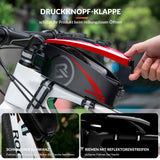 ROCKBROS_Fahrrad_Rahmentasche_Oberrohrtasche_mit_Regenschutz-Rot_1