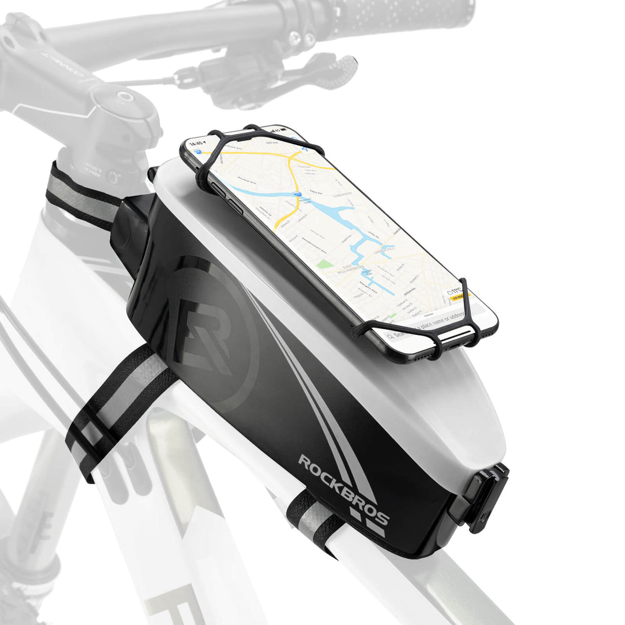 ROCKBROS_Fahrrad_Rahmentasche_Oberrohrtasche_mit_Regenschutz-Weiss_1