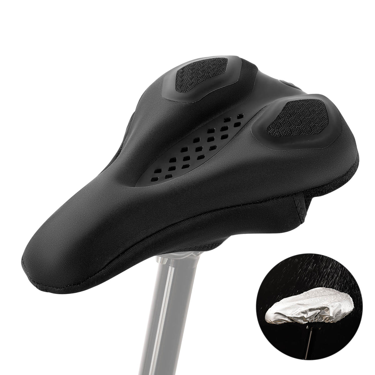 fahrradsattel überzug wasserdicht ROCKBROS Fahrrad Sattelbezug Wasserdicht Fahrradsattel Überzug Atmungs – ROCKBROS-DE