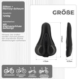 ROCKBROS Fahrrad Sattelbezug Wasserdicht Fahrradsattel Überzug Atmungsaktiv