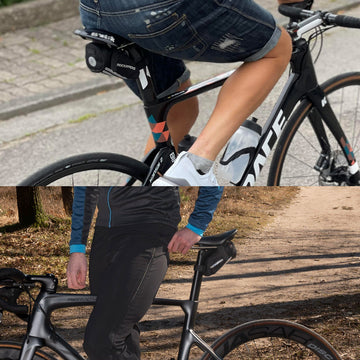 mini satteltasche rennrad With straps