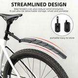 ROCKBROS Fahrrad Schutzblech Set Vorne/Hinten für MTB City- & Kinderfahrräder