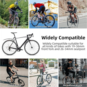 fahrrad schutzblech vibriert ROCKBROS Fahrrad Schutzblech Set Vorne/Hinten für MTB City- & Kinderfahrräder – ROCKBROS-DE