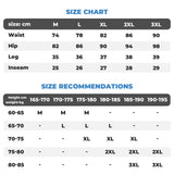 ROCKBROS Fahrrad Trägerhose Radhose mit Sitzpolster Atmungsaktiv Sommer