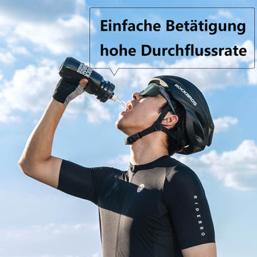 trinkflasche rennrad bpa frei ROCKBROS Fahrrad Wasserflasche 600ml Trinkflasche BPA-Frei Sport – ROCKBROS-DE