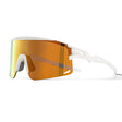 ROCKBROS Fahrradbrille Selbsttönend/Polarisiert Antibeschlag Winddicht UV-Schutz-Polarisierend-Weiß