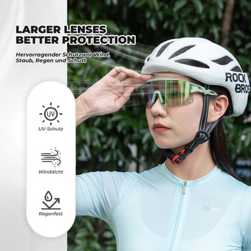 fahrradbrille klarsicht Winddichte Radbrille: Tönend & Polarisiert – ROCKBROS-DE