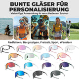 ROCKBROS Fahrradbrille UV400-Schutz verstellbar Nasenpad