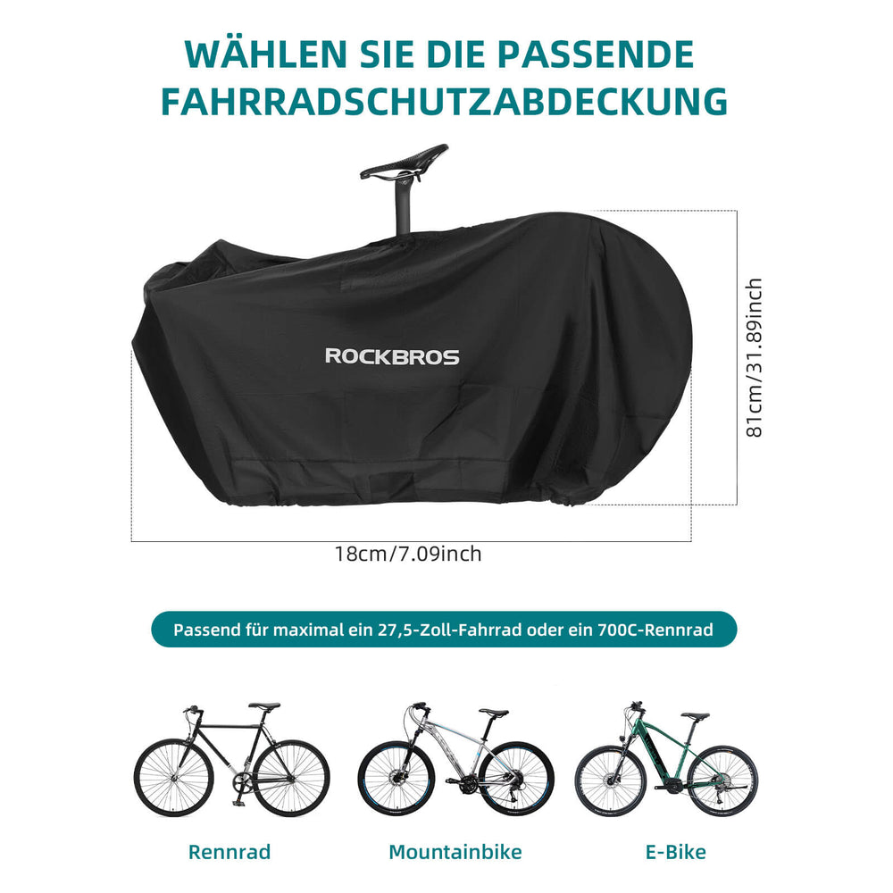 ROCKBROS Fahrradgarage Wasserdichte Transporttasche Reiselagerung für Fahrräder