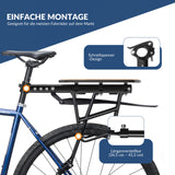 Fahrradgepäckträger mit Schutzblech Montage ohne Bohren 26-29 Zoll