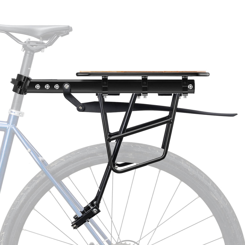 Fahrradgepäckträger mit Schutzblech Montage ohne Bohren 26-29 Zoll - ROCKBROS-EU