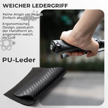 ROCKBROS Fahrradgriffe Kohlenstoffmuster Lenkergriffe Rutschfest 22,2m – ROCKBROS-DE