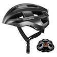ROCKBROS Fahrradhelm mit Rücklicht Atmungsaktiv Rennradhelm 55-60cm Unsiex - Titan