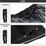 ROCKBROS Fahrradhose Herren Radsport Fahrrad Lange Hose Laufhose M-4XL