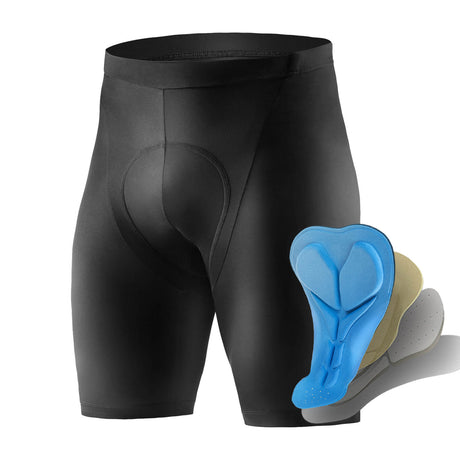 ROCKBROS Fahrradhose mit 3D-Polster Atmungsaktiv Elastisch Reflektierend
