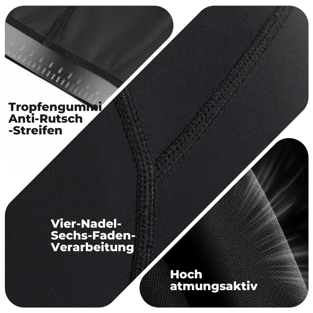 ROCKBROS Fahrradhose mit Sitzpolster Radlerhose Atmungsaktiv Leicht MTB Renrrad