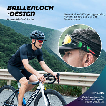 ROCKBROS Fahrradkappe Atmungsaktive Mütze UV-Schutz Sommer Unisex –  ROCKBROS-DE