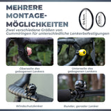 ROCKBROS Fahrradklingel 360-Grad-Drehung für 22-34mm Lenker Mini Klingel