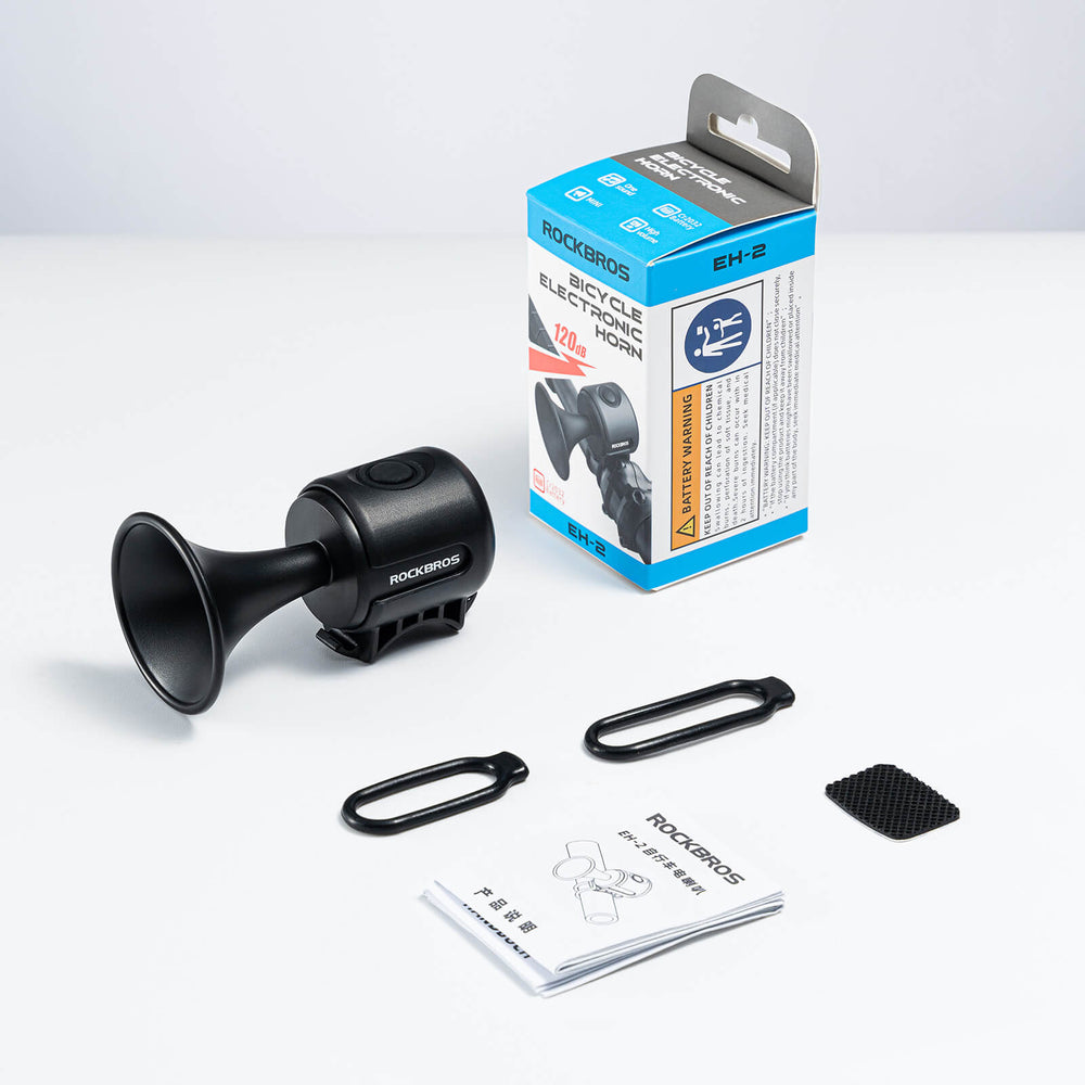 Fahrradklingel Elektrisch 120dB Ton IPX4 Wasserschutz Kinder/Erwachsene - ROCKBROS-EU