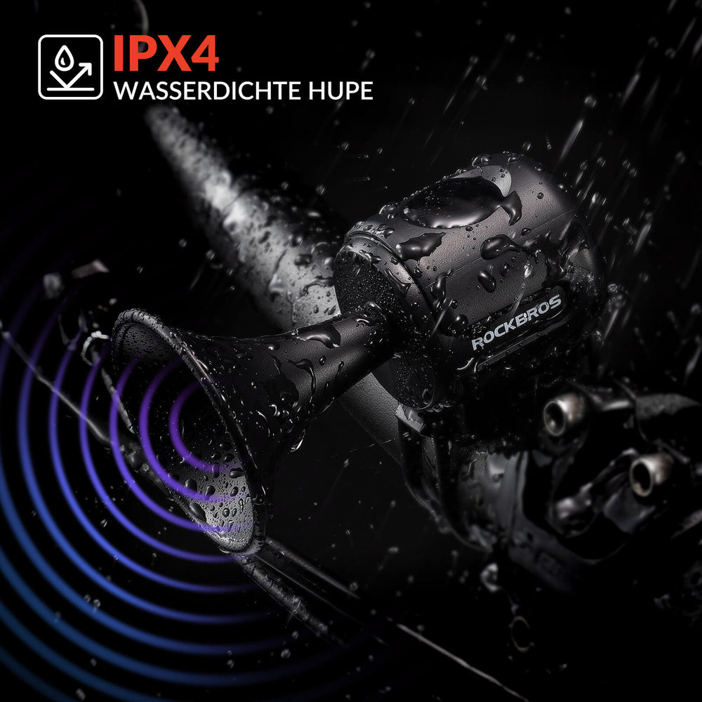 Fahrradklingel Elektrisch 120dB Ton IPX4 Wasserschutz Kinder/Erwachsene - ROCKBROS-EU