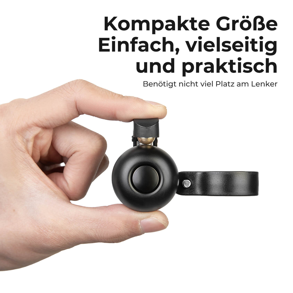ROCKBROS Fahrradklingel Fahrradglocke für 21-23 mm Wasserdicht Langlebig