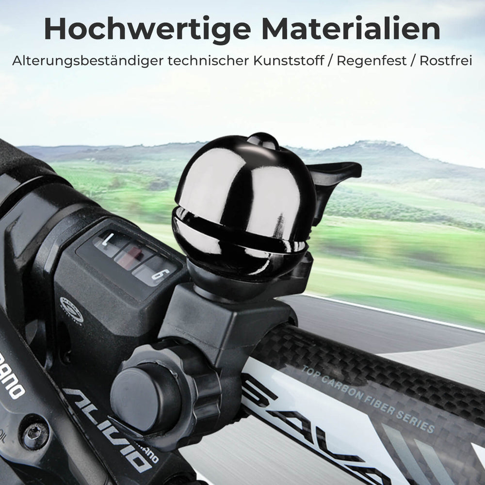 ROCKBROS Fahrradklingel Klassisch Fahrradglocke Laut Klingel für 20–31 mm