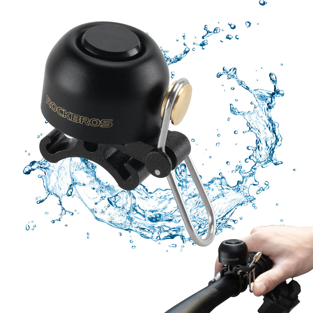 ROCKBROS Fahrradklingel Klassisch Retro Fahrradglocke Laut Klingel für 22-34mm