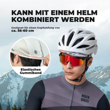 rennrad mütze unter helm ROCKBROS Fahrradmütze Leichte Schweißabsorbierend Fahrradkappe unter dem Helm – ROCKBROS-DE