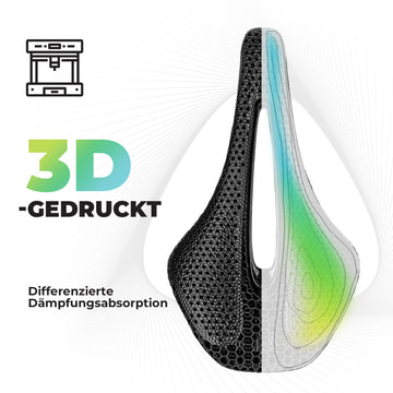 fahrradsattel schablone ROCKBROS Bicycle Saddle 3D Printing Carbon Bicycle Seat Ergonomic  Lightweight – ROCKBROS-DE