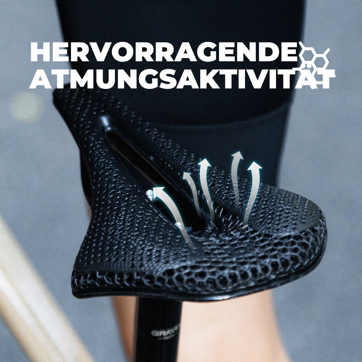 fahrradsattel english Bicycle saddle 3D-printed ergonomic